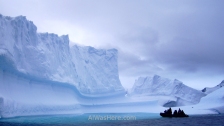 Boat near Lemaire, Antarctica